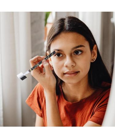 Lot De 4 Crayons Sourcils Avec Taille-crayon Et Peigne Noir Et Marron Maquillage Des Sourcils Naturel Compact Pour Femmes Voyage Et Usage Quotidien - Buy Online on GoSupps.com