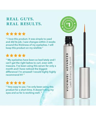 Advanced Eyelash Growth Serum | Enhance Lashes & Brows | Proprietary Peptide Formula | 60 Day Supply - Buy Online on GoSupps.com