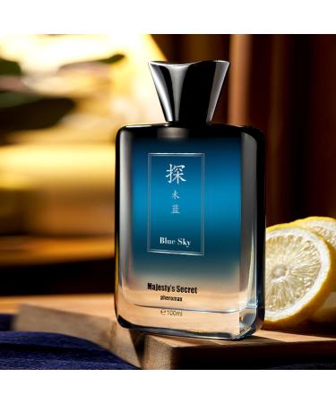 MAJESTY S SECRET PHEROMAX Mens Cologne Sampler Gift Sets High End Perfume Samples for Men Travel Size Perfumes Long Lasting Fragrance for Men Edp Eau De Parfum Spray 3.4 Oz (TAN Blue Sky) - Buy Online on GoSupps.com