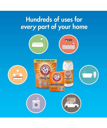 Arm & Hammer Baking Soda - 16 oz (2 Pack) | 2 Pounds Total - Buy Online on GoSupps.com