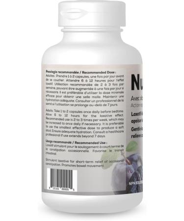 Nutrilax - 100% Natural Laxative for Constipation Relief 60 Capsules - Buy Online on GoSupps.com