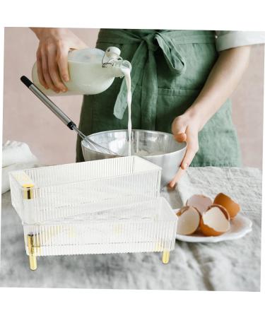 Housoutil Box Plastic Pallet Egg Holder Egg Trays for Deviled Eggs Egg Rack Crisper The Pet Gilded re-usable Transparent 26.5X16X10CM - Buy Online on GoSupps.com