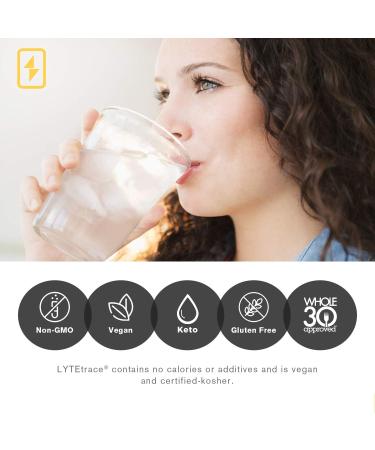 LyteShow Sugar-Free Electrolyte Supplement - 30 Single Servings - Keto Friendly - Zinc & Magnesium for Rapid Rehydration & Energy - Vegan 30 Count - Buy Online on GoSupps.com