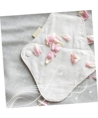 5pcs Reusable Menstrual Pads Set | Washable & Recyclable Cloth Pads for Women | Portable & White Underpants Napkin - Buy Online on GoSupps.com