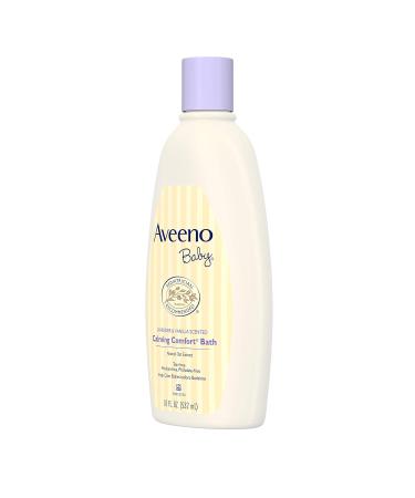 Aveeno Baby Calming Comfort Bath Lavender & Vanilla 18 fl oz - Soothing Formula for Baby's Delicate Skin - Buy Online on GoSupps.com