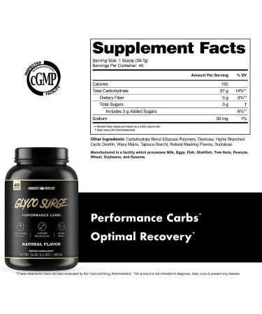 Anabolic Warfare Glyco Surge: Performance Carbs for Lean Muscle Growth & Recovery (40 Servings) - Buy Online on GoSupps.com