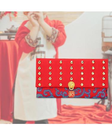 harayaa Chinese Lunar Year Red Envelope Hongbao 2024 Dragon New Year Gifts Red Packets Red Pockets for Birthday Spring Festival Rich Blue - Buy Online on GoSupps.com