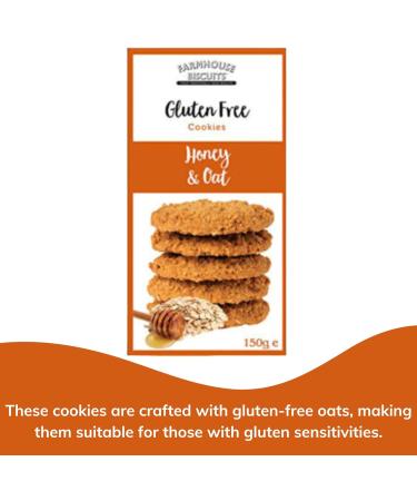 Gluten Free Biscuits bundle contains Farmhouse Honey and Oats 150g Gullon Cookies 200g Chocolate Chip Cookies 200g Sealing Clip x3 - Buy Online on GoSupps.com