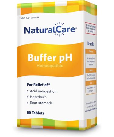 NaturalCare Buffer pH Homeopathic Tablets 60ct - Buy Online on GoSupps.com