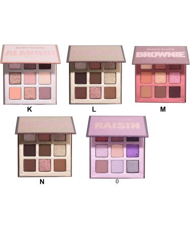 Eyeshadow mewmewcat 9 Colors Eyeshadow Palette Eye Makeup Pallet Pearly Matte Eyeshadows Make Up Eye Shadows Cosmetics Gift Kit A Multicolor - Buy Online on GoSupps.com