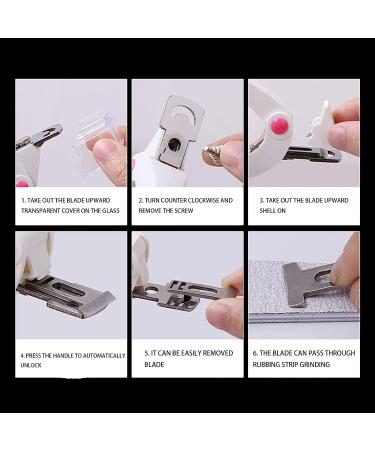 Acrylic Nail Clipper Adjustable Stainless Steel Nail Tip Cutter Artificial Fake Nail Trimmer for False Nail Art Manicure Project- White False Nail Cutter Acrylic Nail Clipper Acrylic Nail Cutter - Buy Online on GoSupps.com