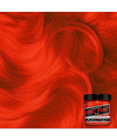 Manic Panic Psychedelic Sunset Hair Dye - Vegan & Cruelty-Free Orange Semi-Permanent Color (118ml) - Buy Online on GoSupps.com