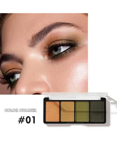  Veeteah Matte and Glitter Eyeshadow Palette - Matte Glitter Makeup Palette - 4 Colors - Vibrant Colors - For Women and Girls - Veeteah Birthday Gift - Buy Online on GoSupps.com
