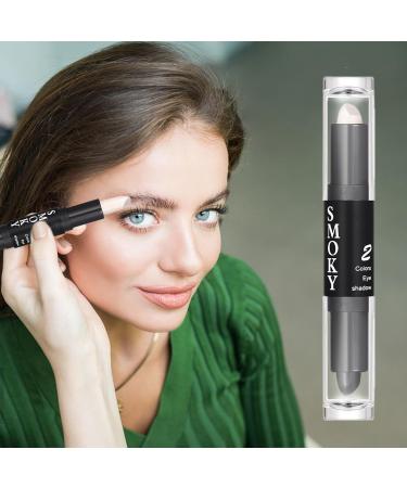 Dual Contour Stick - 2 Colors Dual Ended - Skin-Friendly Contour Makeup Pencil - Cream Contour Sticks for Highlighting and Brightening Makeup ingchengheng - Buy Online on GoSupps.com