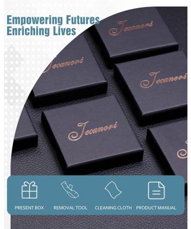 JECANORI Magnetic Copper Bracelets - Adjustable Copper Bangles with Ultra-Low Magnets & Jewelry Gift Box | Stylish Pain Relief - Buy Online on GoSupps.com