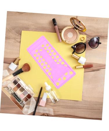  HONMEET 2 Sets Lipstick Filling Tray Supplies For Making Lip Balm Lip Balm Filling Tray DIY Purple PP Scraper - Buy Online on GoSupps.com