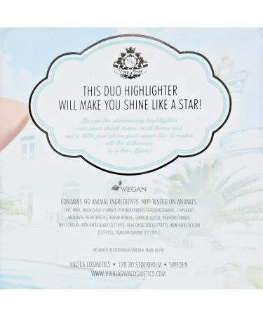  Viva la Diva VIVA LA DIVA 429623_1427523 Duo Highlighter Foundation - Buy Online on GoSupps.com