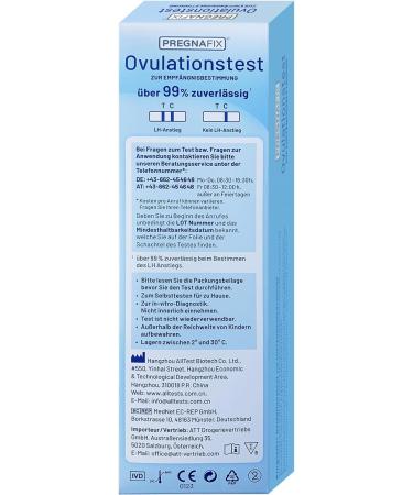 Pregnafix Ovulation & Pregnancy Test Kit | 5 Ovulation Strips + 1 Early Pregnancy Test | Accurate Results 6 Days Before Missed Period | Easy to Use - Buy Online on GoSupps.com