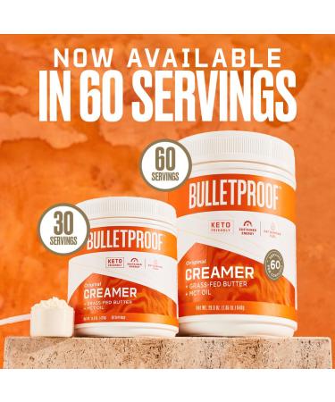 Bulletproof InstaMix Original Unflavored Keto Coffee Creamer Packets - 14 Pack - Grass-Fed Butter & Brain Octane C8 MCT Oil - Buy Online on GoSupps.com