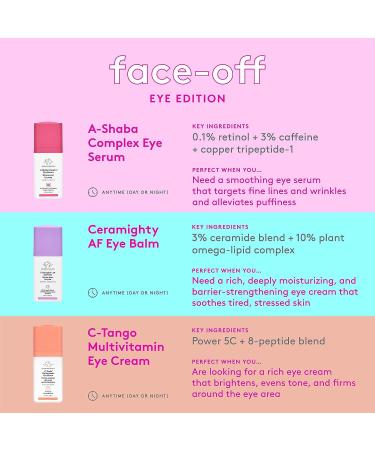 Drunk Elephant A-Shaba Complex Eye Serum - Anti Aging Wrinkle Serum for Dark Circles (15 mL) - Buy Online on GoSupps.com