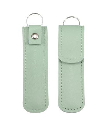 VOCOSTE 6-Piece Stainless Steel Ear Cleansing Tool Set - Ear Care Kit with Faux Leather Packaging (Green) - Buy Online on GoSupps.com