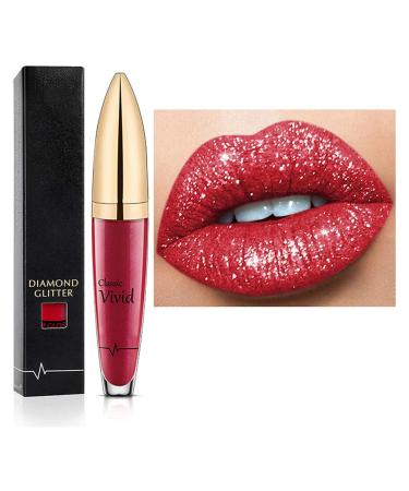 18 colors diamond glossy long-lived lipstick waterproof matt diamond shimmer lip gloss diamond glossy lip glaze shine lively beauty make-up (3)