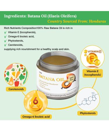 Dr. Sebi Batana Oil - 100% Natural & Organic Hair Growth Oil from Honduras | Enhance Thickness & Prevent Hair Loss for Men & Women - Buy Online on GoSupps.com