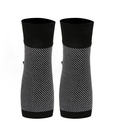 Plantar Fasciitis Support Brace | Soft Arch Support Ankle Compression Sleeve for Women - Tear Resistant Open Toe - 1 Pair (M - Buy Online on GoSupps.com