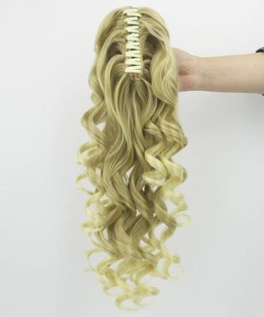 IMISSU Long Curly Claw Ponytail Clip On Hair Extension Pony Tail Hair Piece (Dirty Blonde 24T613) - Buy Online on GoSupps.com