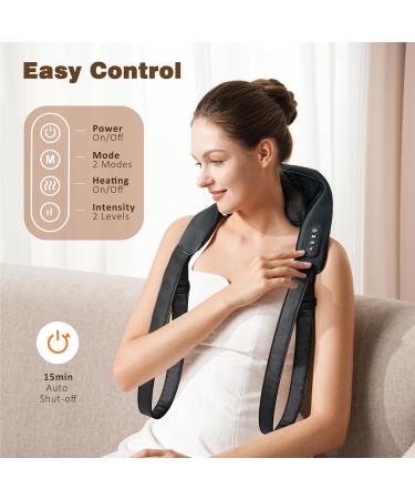 Knqze 3D Neck Massage Device - Deep Tissue Relief for Neck Shoulders & Legs | Perfect Gift for Men & Women - KN6-NM Blue - Buy Online on GoSupps.com