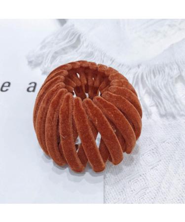 Birds Nest Hair Clip Lazy Nest Plate Hairpin - Velvet Hair Nest Shiny and Charming and Retractable for Make Up Yoga Wash Face Money money - Buy Online on GoSupps.com