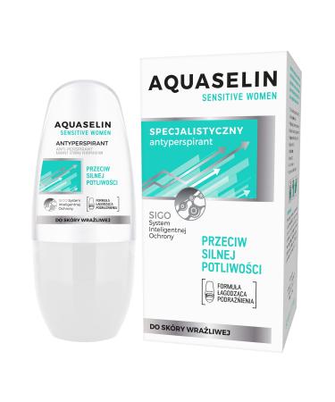 Aquaselin Sensitive Women Specialized Antiperspirant Roll-on 50 ml