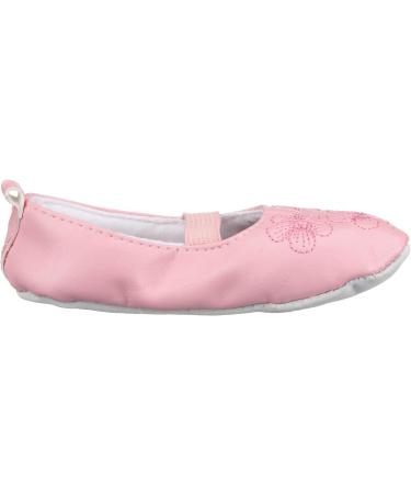 Playshoes Girls Gymnastics Shoes - Ballet Slippers with Flower Design Size 24/25 EU Pink - Buy Online on GoSupps.com