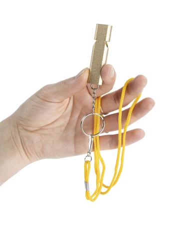 Lionsports Two hygienic signal pipes in silver and gold (NEW 2020) with key rings and storage box - improved construction 2020 for a clear and loud signal gold and silver - Buy Online on GoSupps.com