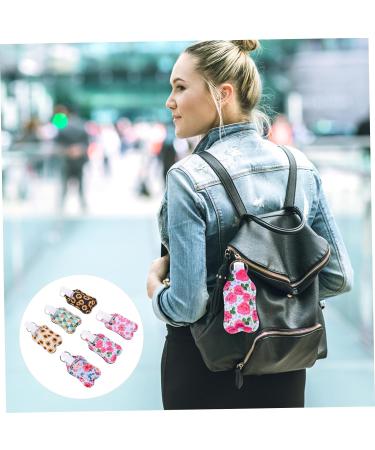 FOMIYES 18 Sets Hand Bottle Set Travel Bottle Makeup Container Travel Cosmetic Containers Empty Refillable Bottle Keychain Cosmetic Storage with Cover Bottle Sleeve - Buy Online on GoSupps.com