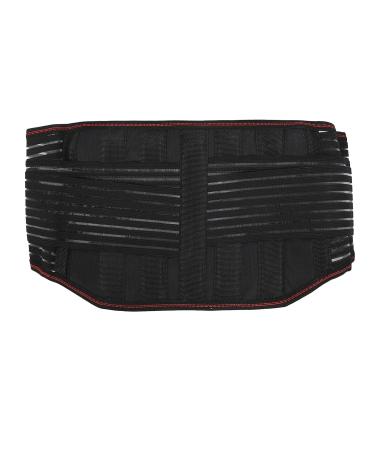Thermal Lower Back Support - Adjustable Magnetic Lumbar Support with 5 Steel Plates Comfortable & Removable - Buy Online on GoSupps.com