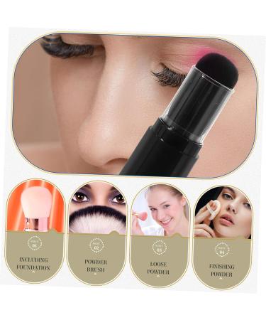 Beavorty makeup brushed makeup face makeupbrush powder jar brush dense foundation brush makeup supplies automatic paint powder brush applicator travel bottle brush plastic - Buy Online on GoSupps.com