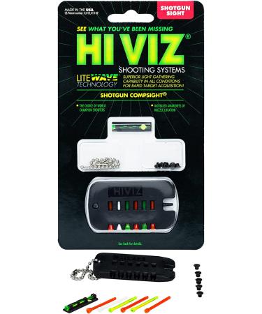 HIVIZ PMLW01 Litewave Front Sight & Compsight Bead Replacement in Black - Buy Online on GoSupps.com