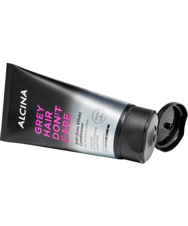 Dr AS ALCINA Gray Hair Dont Care Antigray effect conditioner 1 x 150 ml for the first gray hair natural repigmentation patent pending 56DHI and caffeine for brown to dark hair - Buy Online on GoSupps.com