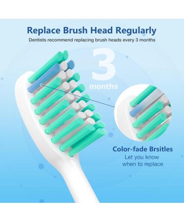 8 Pack Soft Replacement Toothbrush Heads | Compatible with Philips Sonicare | Click-on Design | High-Quality Brush Heads - Buy Online on GoSupps.com
