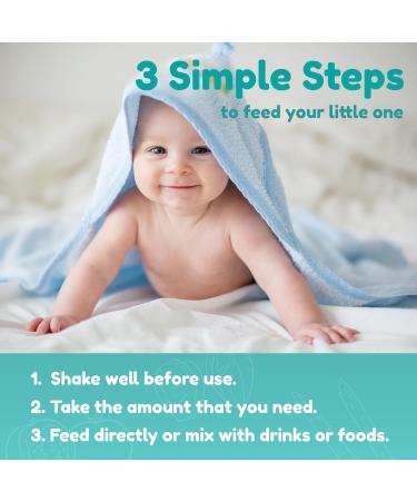 Nuvamin Liquid Calcium & Magnesium Drops for Baby Toddlers Kids & Adults - 2 Fl Oz - Buy Online on GoSupps.com