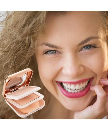 Pressed Powder Double Layered Pressed Fine Powder Makeup Pore Filler Cosmetic Waterproof Face Setting Powder Oil Control For Matte Finish Kshsaa - Buy Online on GoSupps.com
