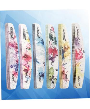 FRCOLOR 18 Pieces Manicure File Nail Art Shiner Buffer Nail Board Nail File Nail File for Acrylic Nails Nail Files Manicure Tool Sanding Bar Nail Shape File Care Understanding - Buy Online on GoSupps.com