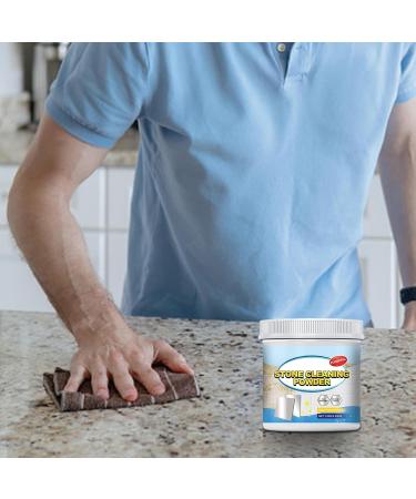 Stone Cleaning Powder - All-Purpose Powder Cleaner for Kitchen | Portable Powder Cleaner for Glaze Glass Tiles Household Cleaning Powder for Stainless Steel - Buy Online on GoSupps.com