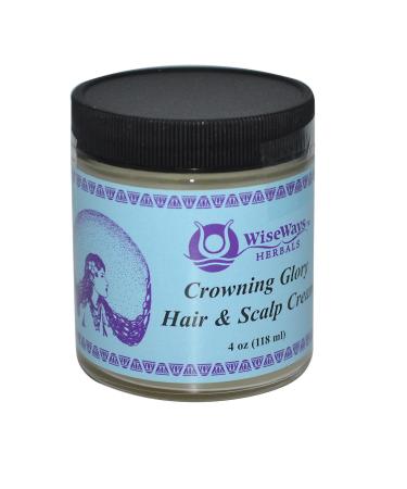 WiseWays Herbals Crowning Glory Hair & Scalp Cream - 4 oz