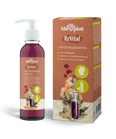 Ida Plus-Revital 200ml-for feeding after anti-mites & worm treatment treatment-Optimal regeneration after mite worm & cocci service attack in chickens & poultry-with iron & vitamin B complex - Buy Online on GoSupps.com