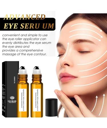 Time Eraser Roller Ball Castor Oil Castor Oil and Frankincense Rollerball for Eyes Eye Roller for Bags Under Eyes Fine Lines (3Pcs) - Buy Online on GoSupps.com