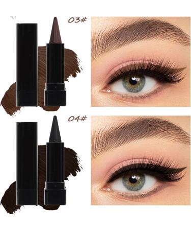 Yplkm Eyeliner Pencils6Colors NonBlemish Balm Natural Sweatproof Eye Pencil for Women Younger Older Women Halloween Dating Stage Performance Holidays Party - Buy Online on GoSupps.com