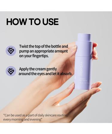  VVBETTER Bakuchiol Eye Cream with Squalane for Moisturizer Peptides for Firm and Elastic Skin Cruelty Free for All Skin Types 1.01 oz - Buy Online on GoSupps.com