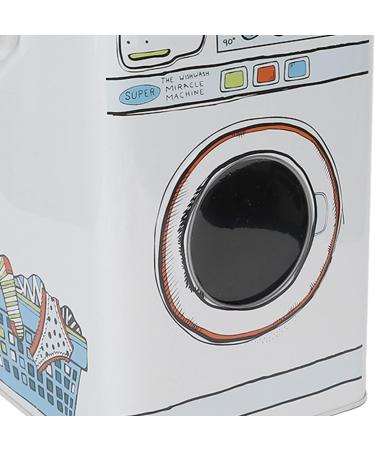 Metal Laundry Room Container Laundry Powder Metal Box Large Capacity Metal Laundry Detergent Canister Container for Storing Washing Tablets Blue - Buy Online on GoSupps.com